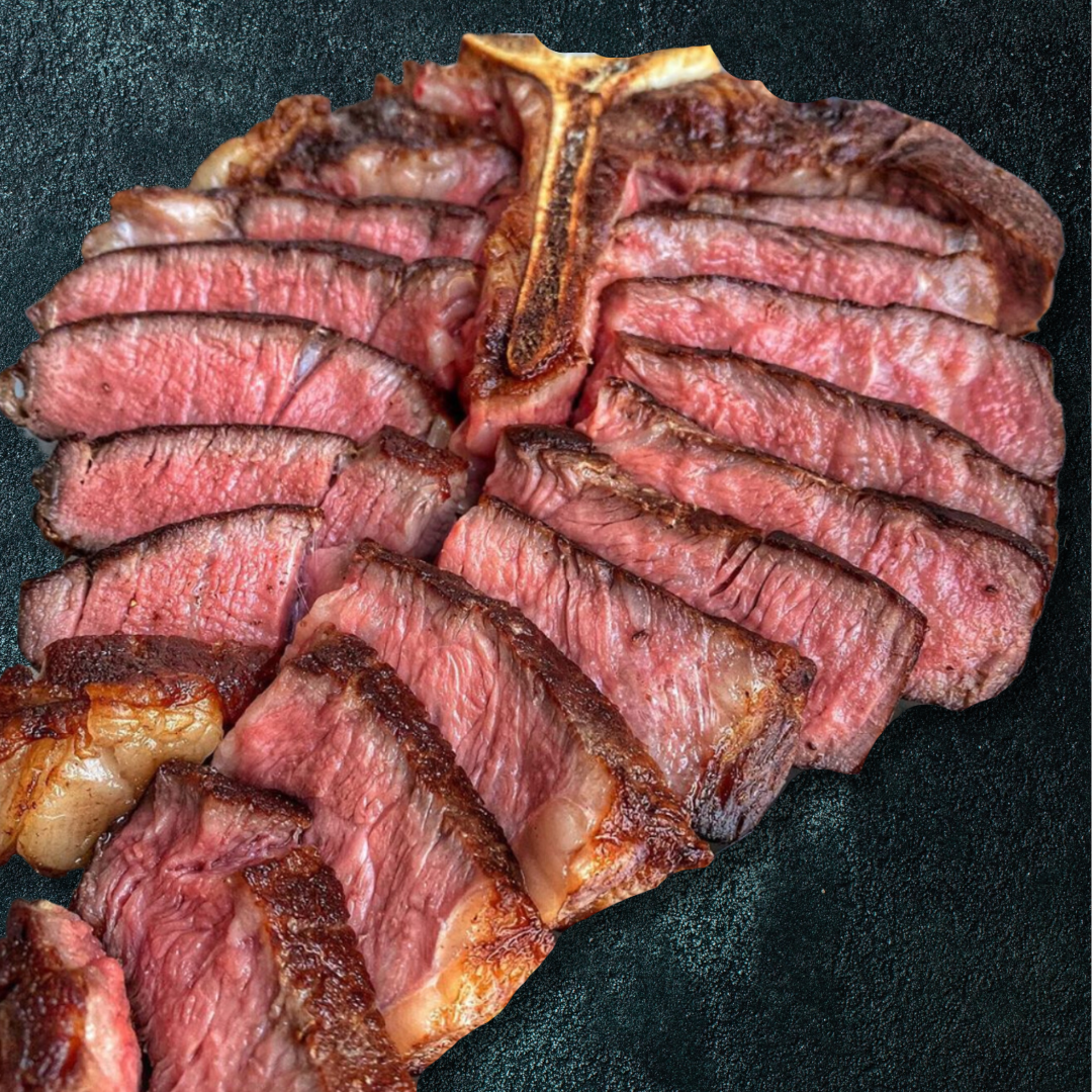 Dry-Aged USDA Prime Porterhouse Steak Bistecca alla Fiorentina