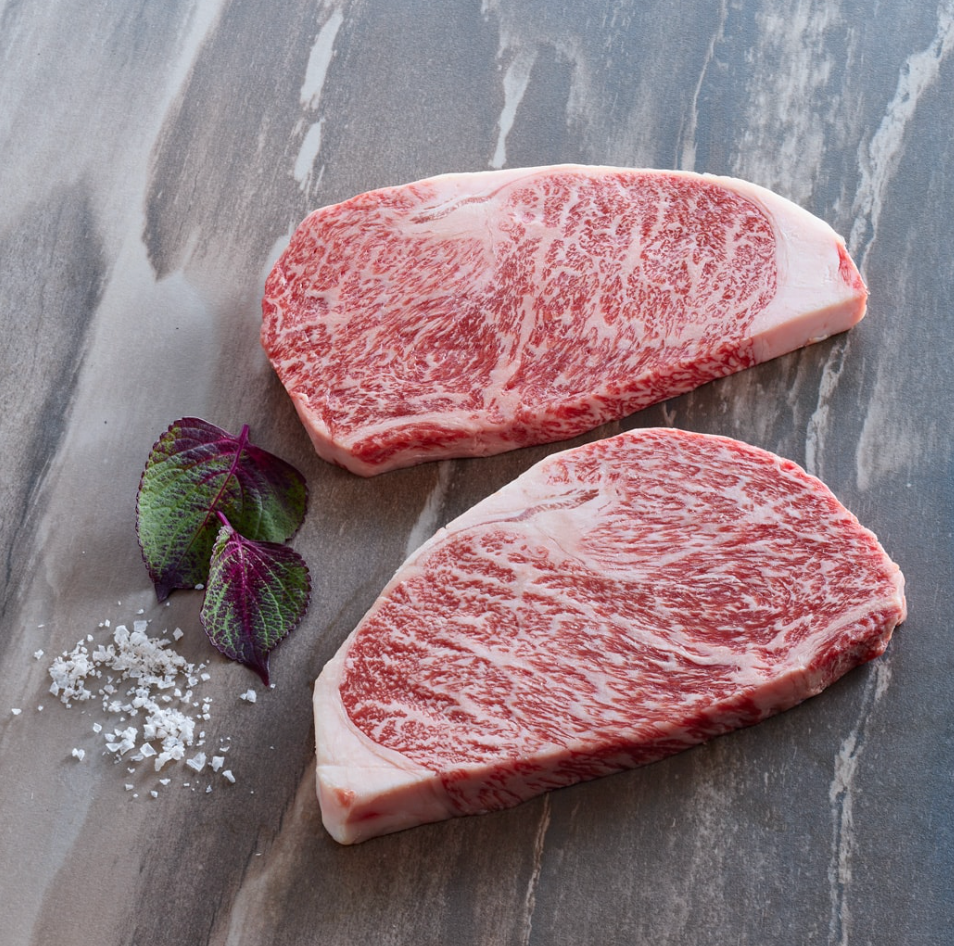 Snow Aged Japanese Wagyu Strip Steak