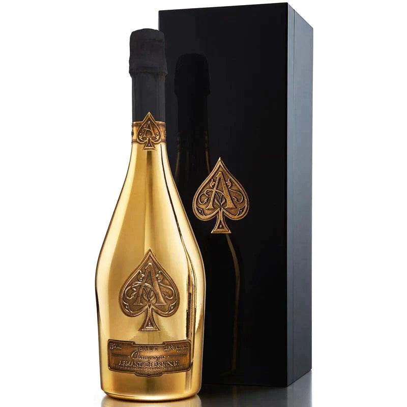 Armand De Brignac Champagne Brut W/ Wooden Gift Box