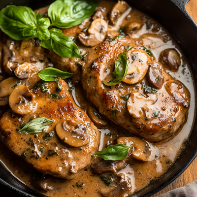 Veal Marsala - Pre-Cooked