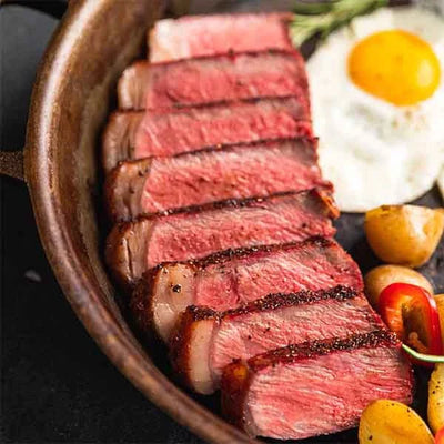 Snake River American Wagyu Black New York Strip Steak (12oz)