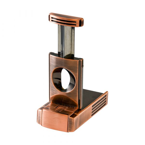 Lotus Duke Triple Torch Lighter with V Cutter Copper